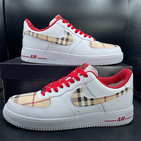 air force 1 burberry|nike air force one burberry.